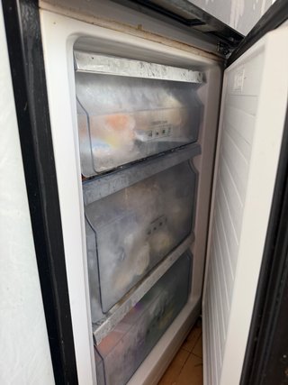 Refrigeradora  Combi Nevera negra 1,86m alto