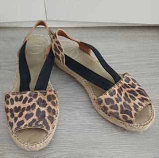 Alpargatas Toni Pons Esparto Animal Print