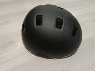Casco y protecciones patinaje Talla M