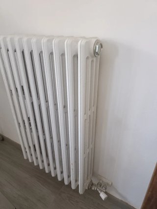 Radiadores de hierro fundido blanco