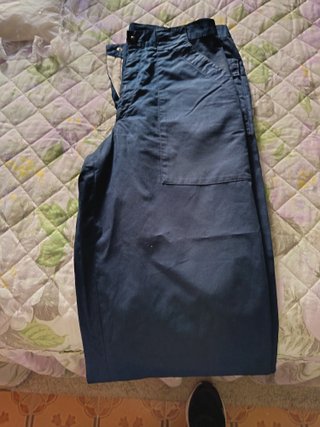 Pantaloni larghi blu