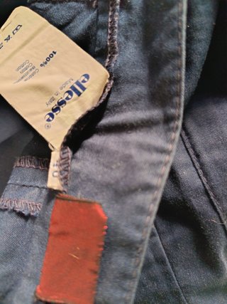 Pantaloni larghi blu