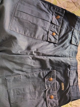 Pantaloni larghi blu