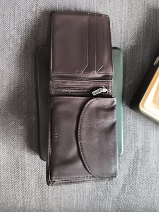 Cartera  Marca Fossil de  Piel