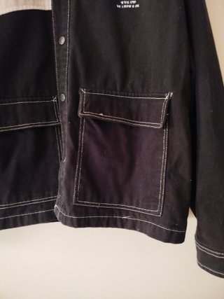 Cazadora Bershka XL bicolor