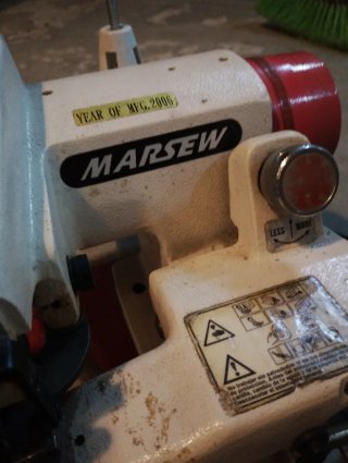 Máquina coser punto escondido MARSEW