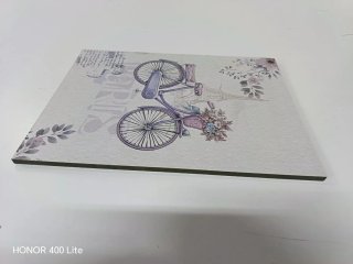 2 Cuadros Decorativos Vintage Bicicleta Flores