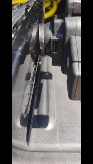 Radio Smart fortwo electrico Negra