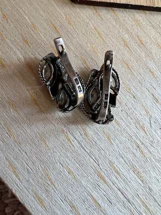 Pendientes Antiguos Plata 925