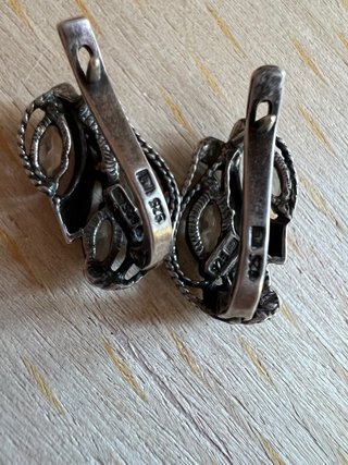 Pendientes Antiguos Plata 925