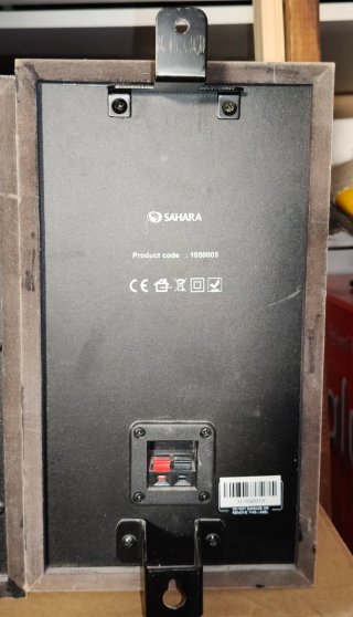 Altavoces Sahara Blancos y Negros