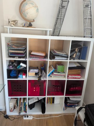 Estantería Ikea módulos