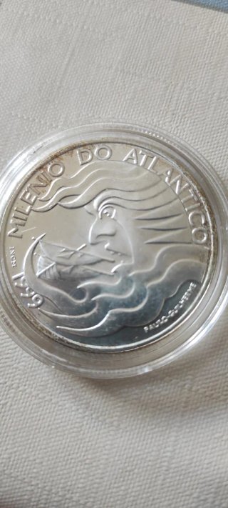 3 Monedas Portugal 1000 Escudos 1998-2000