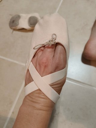 Zapatos de ballet para niña talla 32