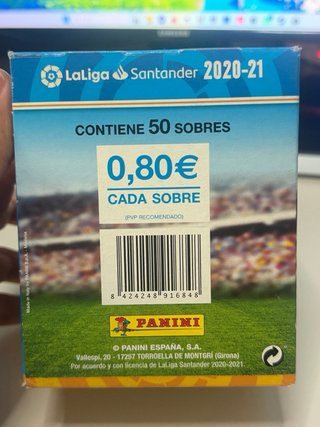 Caja Cromos Liga ESTE 20/21