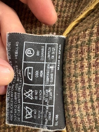 Chaqueta Burberry Beige Hombre