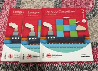 Libros lengua primer segundo y tercer trimestre