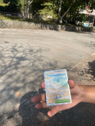 Carta Pokémon Real Playa Surfera