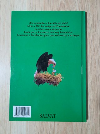 Clásico cuento Disney.Pocahontas aguilucho perdido