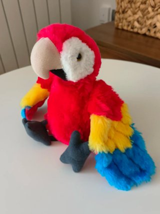 Peluche loro colorido