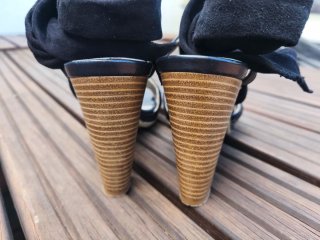 Sandalias Andrea Morelli Negras Talla 39