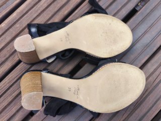 Sandalias Andrea Morelli Negras Talla 39