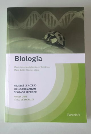 Biología. Pruebas de acceso a ciclos formativos...