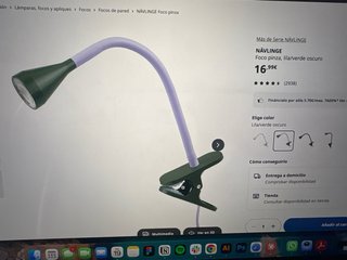 Lámpara Escritorio Ikea Nävlinge