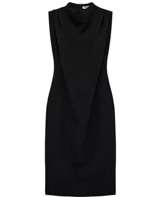 Vestido Negro Koton sin mangas Talla 34