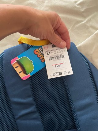 Nueva Mochila Zara Stumble Guys Azul colegio