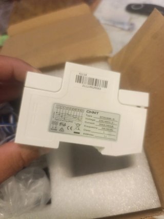Medidor Potencia Trifásico DTSU666-H 250A