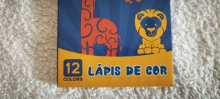 Caixa de Lápis de Cor Colorarte - 12 Cores - Nova