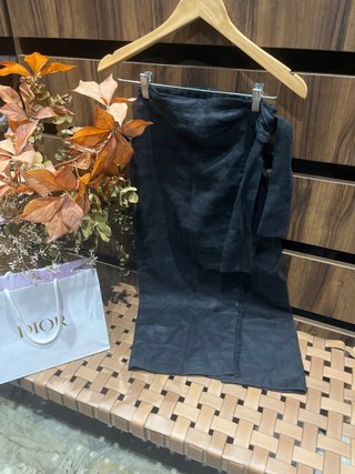 Falda Mango Negra Talla XXS
