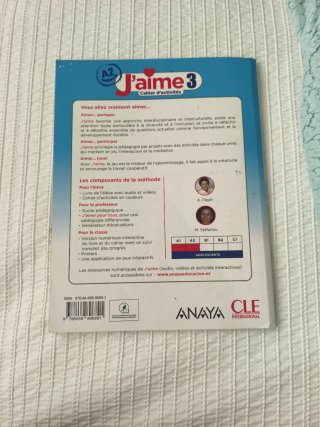 Libro francés actividades