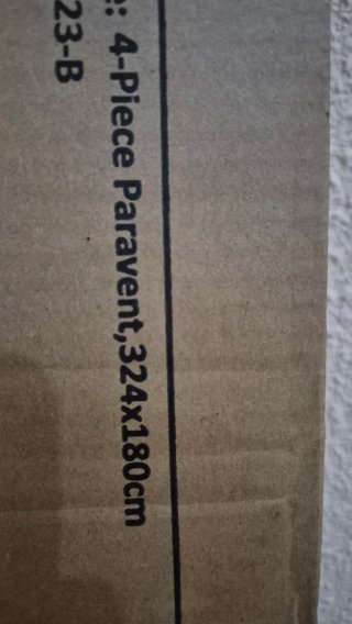 Biombo 4 piezas