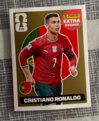 Cromos Panini Extra Sticker Cristiano Ronaldo