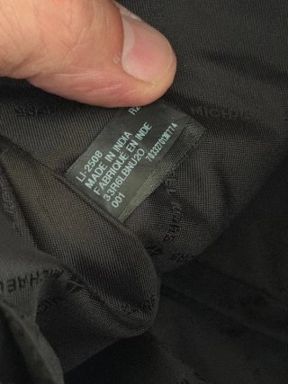 Borsello Michael Kors monogram nero/grigio