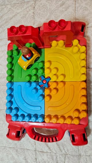 Mesa de construcción Mega Bloks
