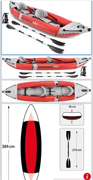 Kayak Hinchable Intex Excursion Pro K2