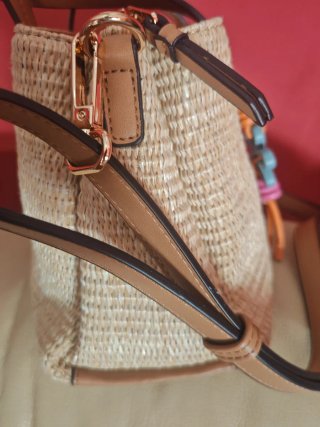 Bolso PACO MARTÍNEZ Beige y Marrón