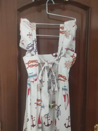 Vestido largo marinero nuevo