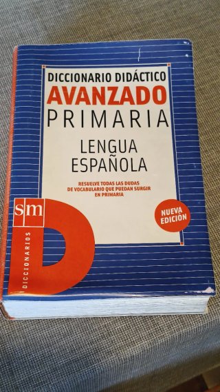 Diccionario español y sinonimos y antonimos. sm.
