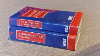 Diccionario español y sinonimos y antonimos. sm.