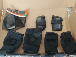 Set Protectores Rodillas Codos Manos XS