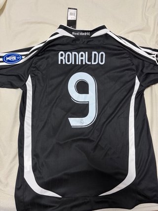 Real Madrid 2006/2007 Adidas Camiseta Negra L