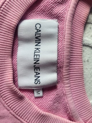 Sudadera Calvin Klein Jeans Rosa Talla M
