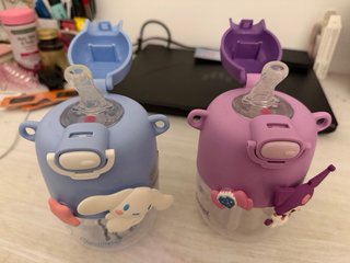 Cantimploras Miniso: Cinnamoroll y Kuromi