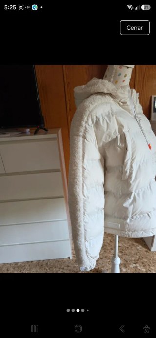 Plumas corto Bimba y Lola combinado con  borrego