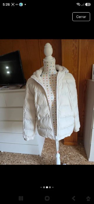 Plumas corto Bimba y Lola combinado con  borrego
