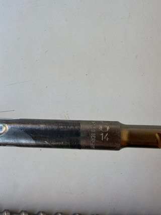 Juego 5 brocas SDS (30, 25, 16, 14 mm)
